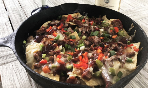 Texas Style ‘Smokin’ Beef Brisket Nachos