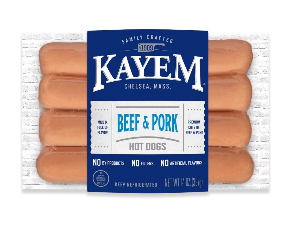 Kayem 14 OZ Beef & Pork Hot Dogs
