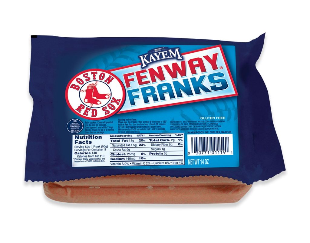 Kayem 14 OZ Fenway Beef & Pork Franks