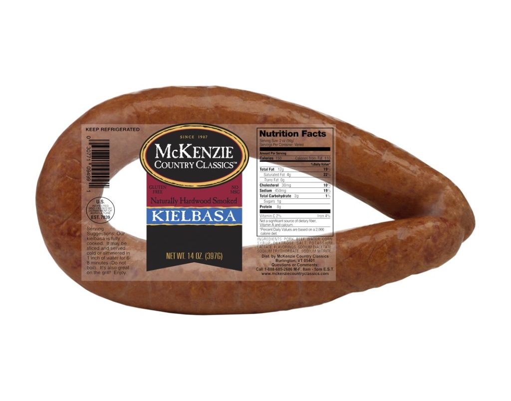 Mckenzie 14 OZ Kielbasa